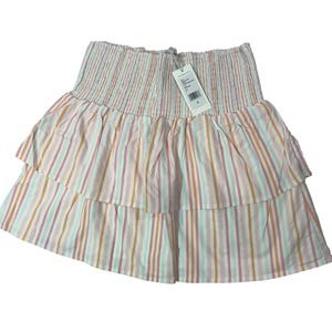 Vineyard vines Performance Harbor Smocked‎ Skirt NWT Size Small Neon Rosa